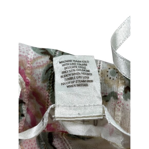 Aeropostale Womens Floral Spaghetti Strap Top L - Picture 9 of 9